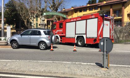 Incidente a Montano Lucino FOTO