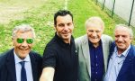 Josè Altafini ad Olgiate: selfie e sorrisi al centro sportivo