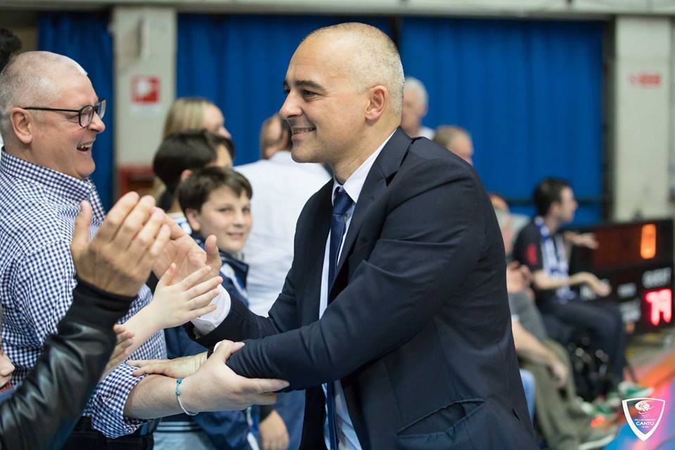 Coach Marco Sodini lascia l’Orlandina Basket, il futuro sarà alla Pallacanestro Cantù?