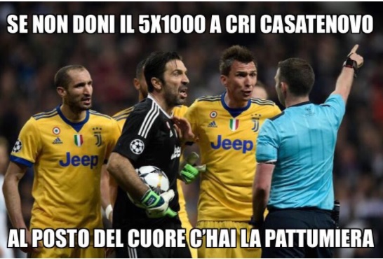 Gigi Buffon testimonial… della Croce rossa