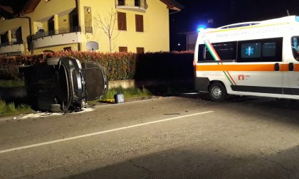 Incidente sulla Novedratese, due feriti a Lomazzo