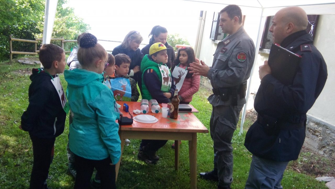 Educazione ambientale per i bambini della terza elementare di Menaggio