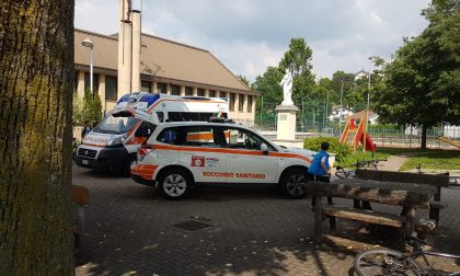 Ambulanza all'oratorio di Molteno paura per un 13enne