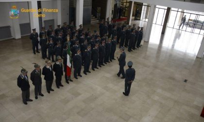 Il comandante della Guardia di Finanza arriva a Como