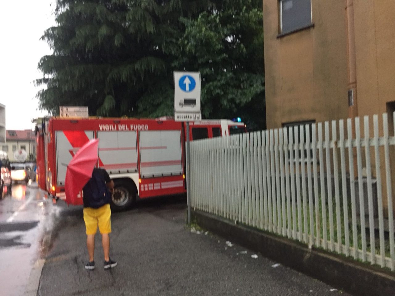 Maltempo Mariano infiltrazioni d’acqua anche in ospedale FOTO