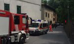 Vigili del fuoco a Merone per soccorrere una donna