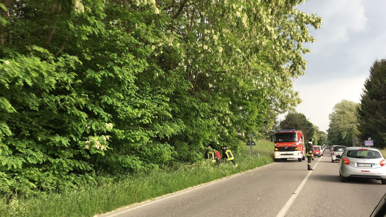 Traffico rallentato sulla Lomazzo- Bizzarone