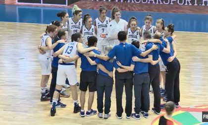 Basket femminile Novati e Del Pero con l'Italia U20