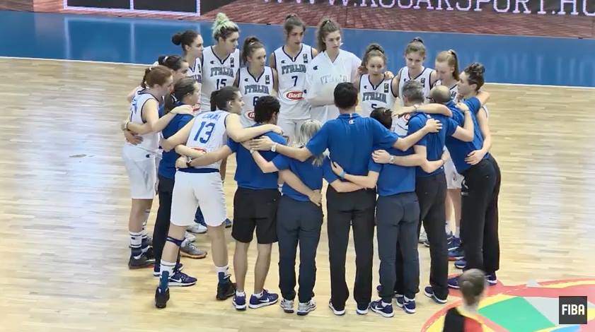 Basket femminile Novati e Del Pero con l’Italia U20