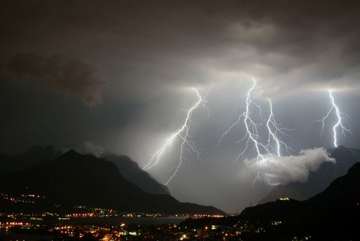 Allerta meteo per rischio temporali forti