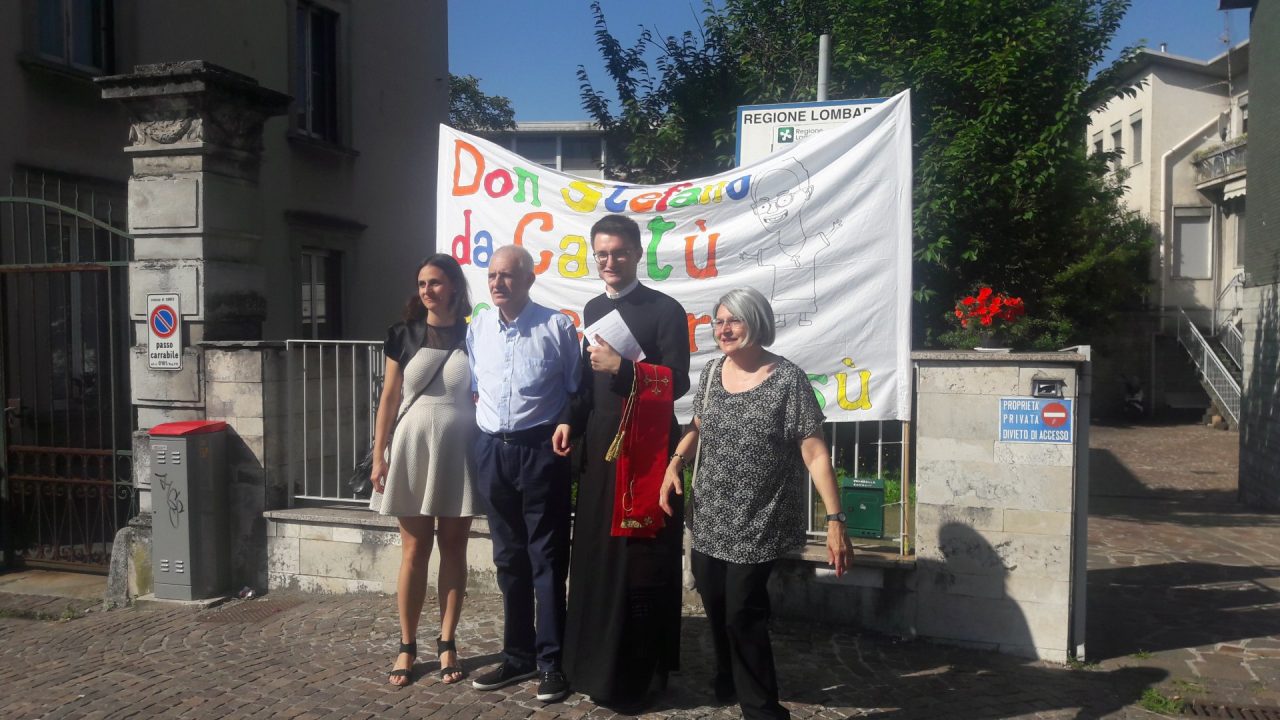 Ordinazione sacerdotale Cantù grande festa per don Stefano LE FOTO