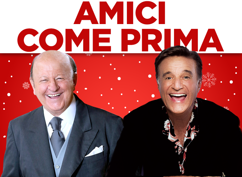La reunion Boldi e De Sica per “Amici come prima” si fa sul lago di Como