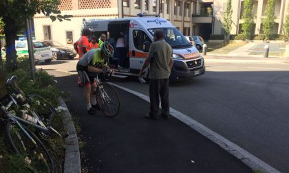 Ciclista investito a Mariano FOTO