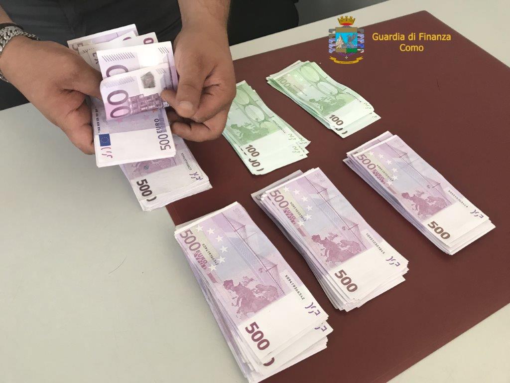 Sequestrate a Brogeda decine di migliaia di euro FOTO