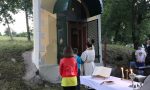 Cappella di Brugo restaurata dagli Alpini e benedetta dal parroco