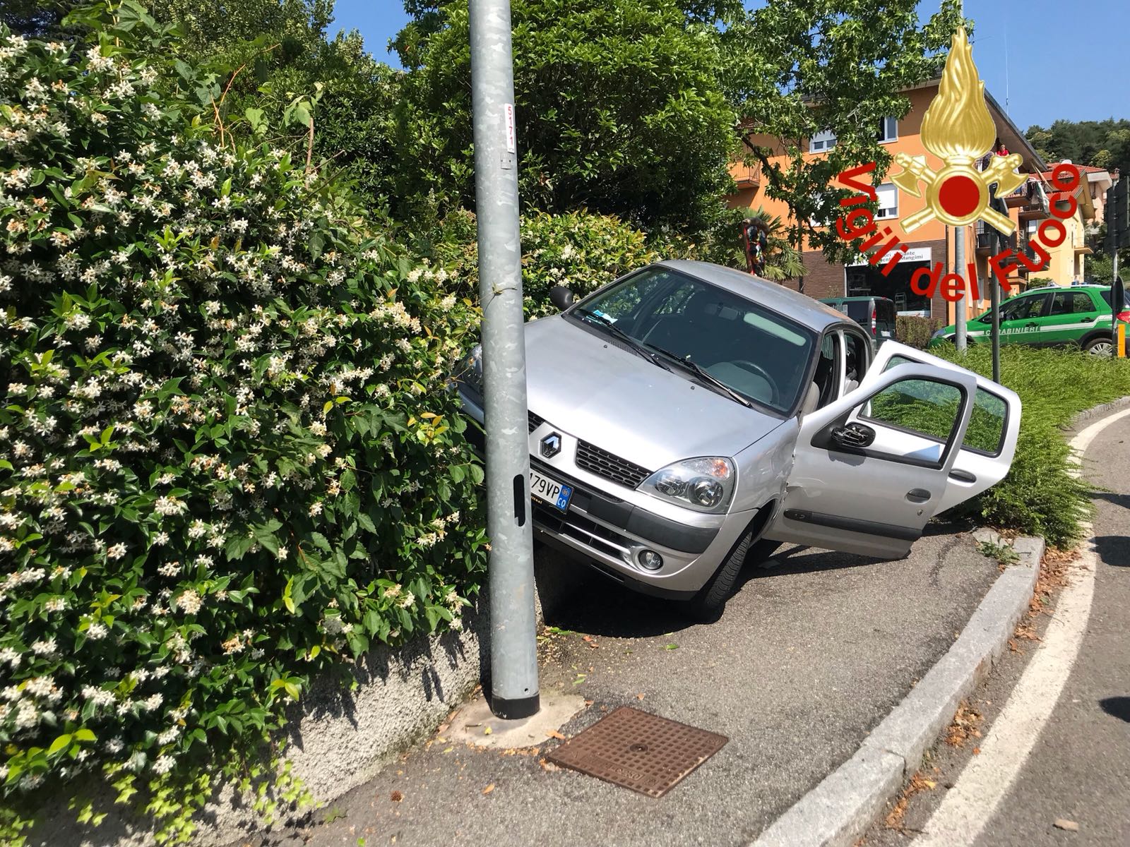 incidente a San Fermo