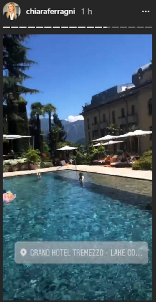 lago di como, chiara ferragni