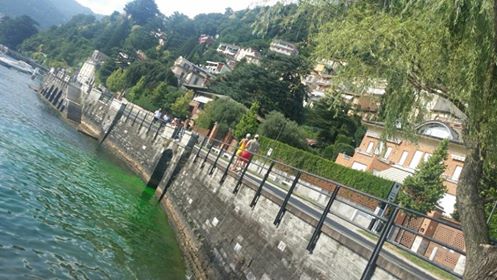 Foto shock da viale Geno: il lago si tinge di verde “Hulk” FOTO e VIDEO