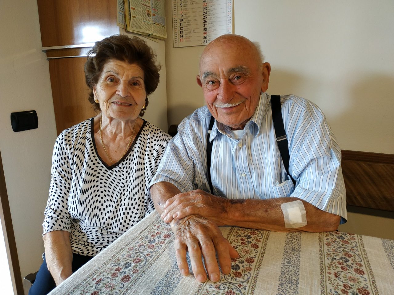 Un amore nato da emigranti in Svizzera: insieme da 60 anni