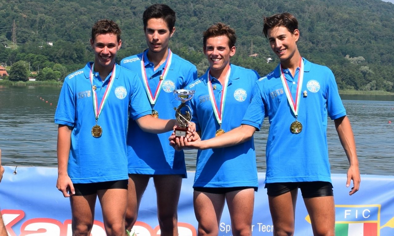 Giovane campione di canottaggio a Erba