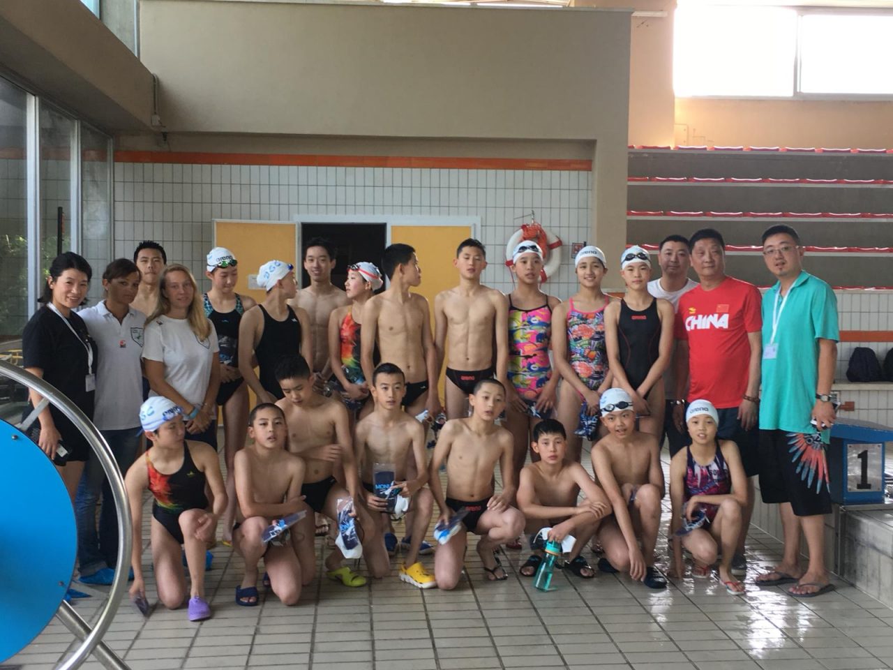 Como Nuoto il club lariano ha ospitato Shanghai Sports Club
