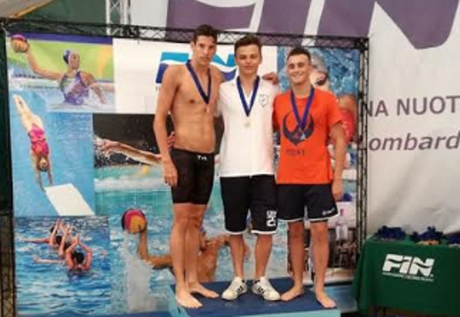 Como Nuoto oro di Matteo Conti nei 200 farfalla