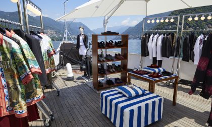 Dolce e Gabbana a Como omaggia il lago con una collezione a tema FOTO