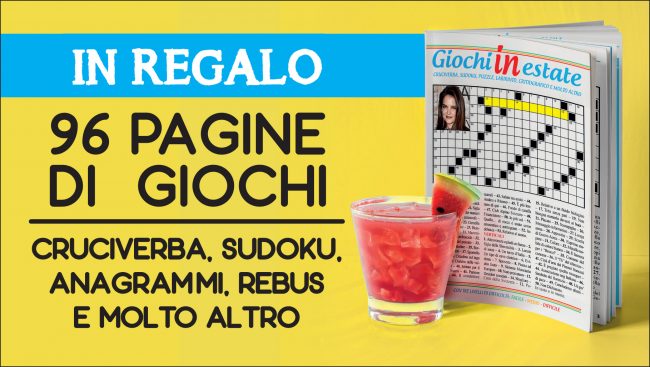 Il Giornale di Cantù, il Giornale di Erba e il Giornale di Olgiate regalano GIOCHI IN ESTATE