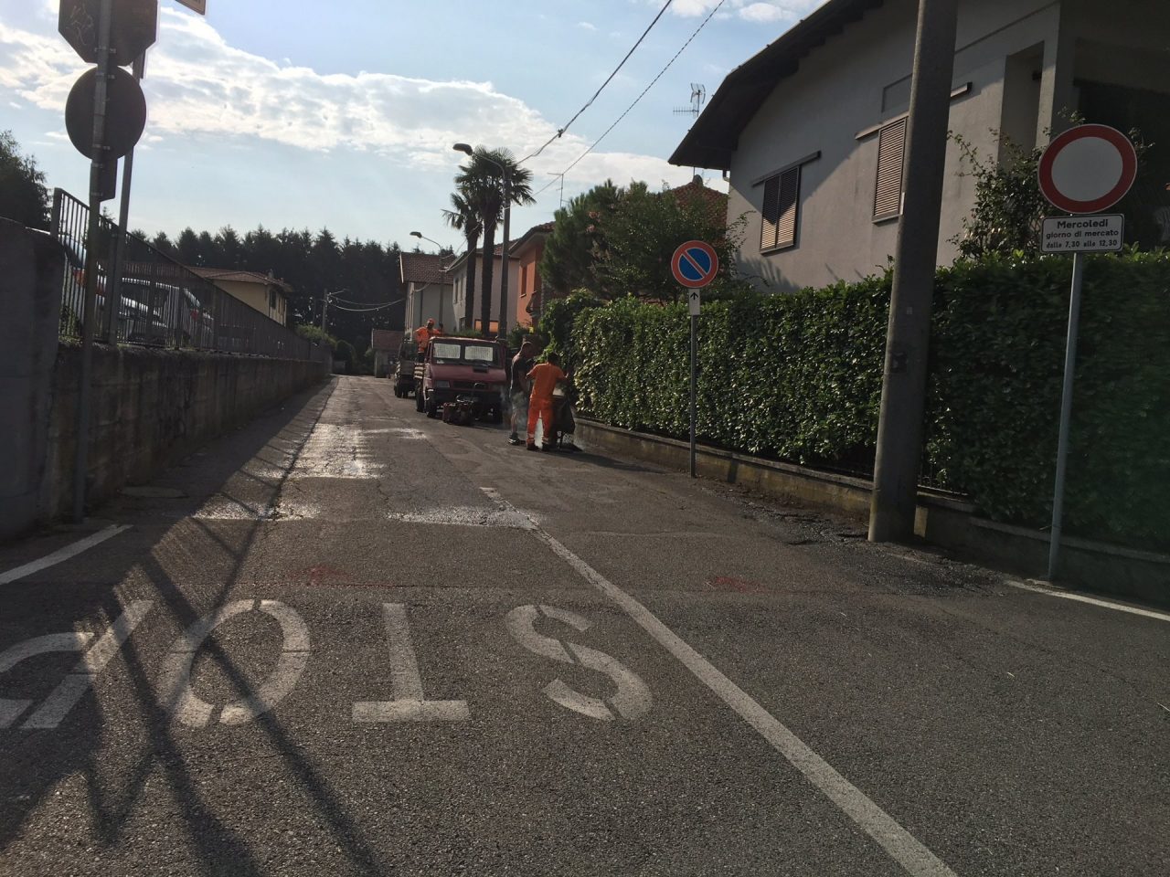 Cantieri aperti per le asfaltature