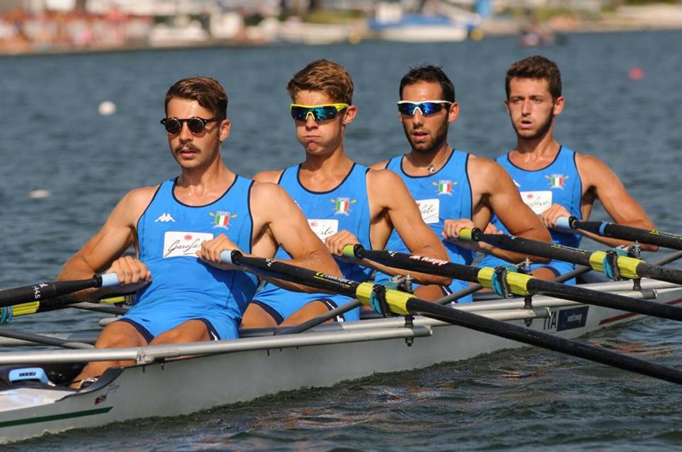 Canottaggio Lariano ben 9 alfieri comaschi in azzurro