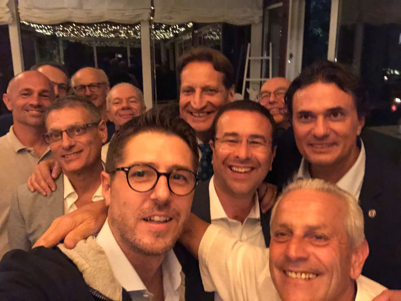 Vigili del fuoco ieri incontro ad Appiano Gentile con Molteni, Candiani e Foroni FOTO