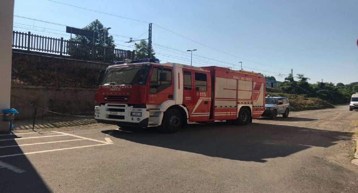 Investimento treno vicino alla stazione di Cucciago: un morto FOTO