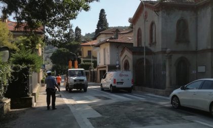 Riaperta al traffico via per Cernobbio