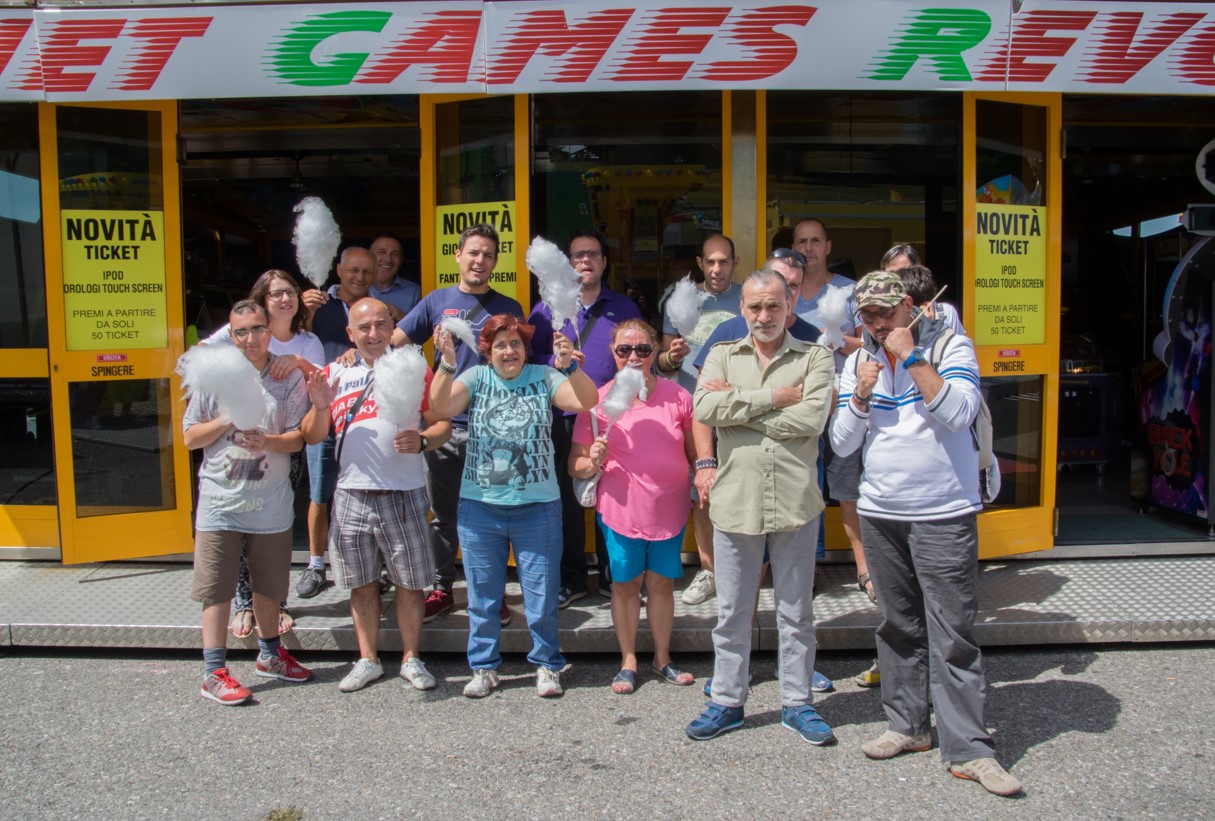 Luna park gratis per i centri disabili del Consorzio Servizi Sociali