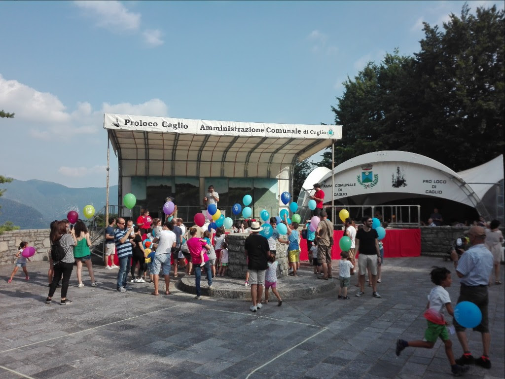 Caglio città dei ragazzi ad agosto