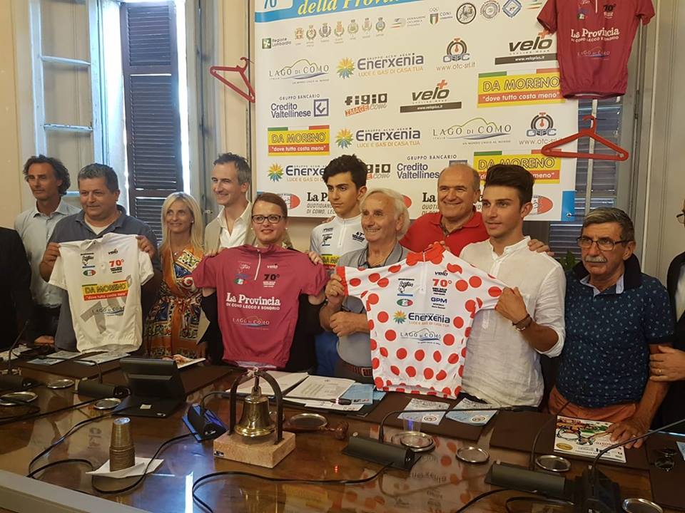 Il Giro della Provincia di Como festeggia 70 anni