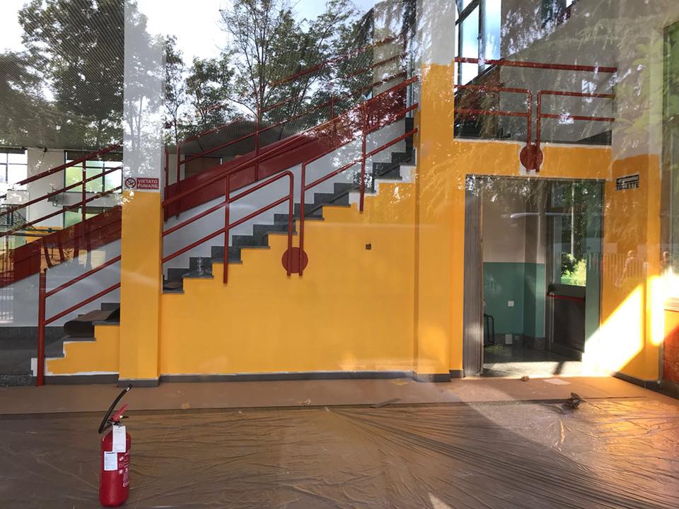 Cabiate nuovo look per il palazzetto dello sport FOTO
