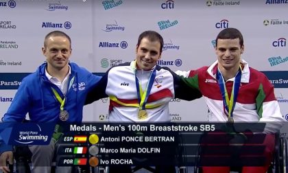 Europei paralimpici 2018: argento per Marco Dolfin della Briantea 84