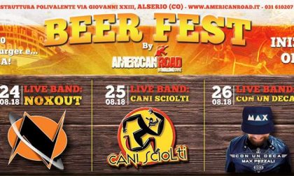 Alserio "Beer fest" sul lago con tanta musica live