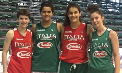 Basket femminile poker lariano prepara gli Europei U16