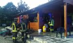 Erba incendio devasta la sede del Gs Arcellasco