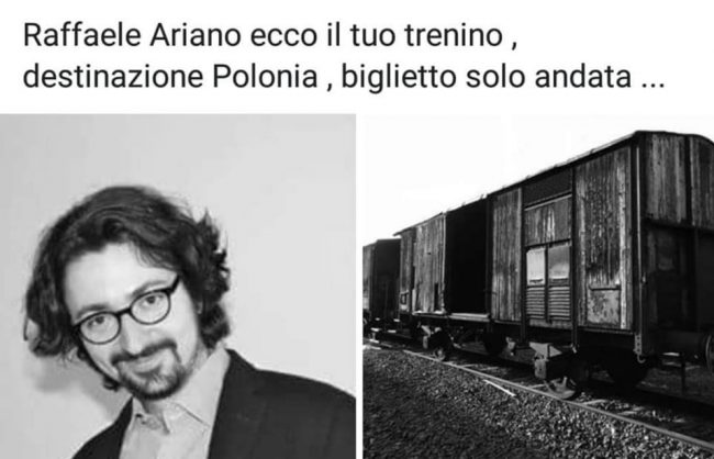 Annuncio anti zingari sul treno: insulti e minacce al segnalatore