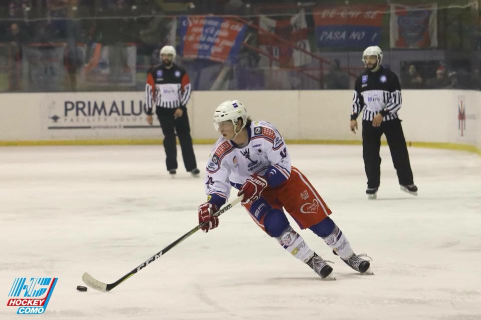 Hockey Como: i fratelli Formentini di nuovo insieme con la maglia biancoblù