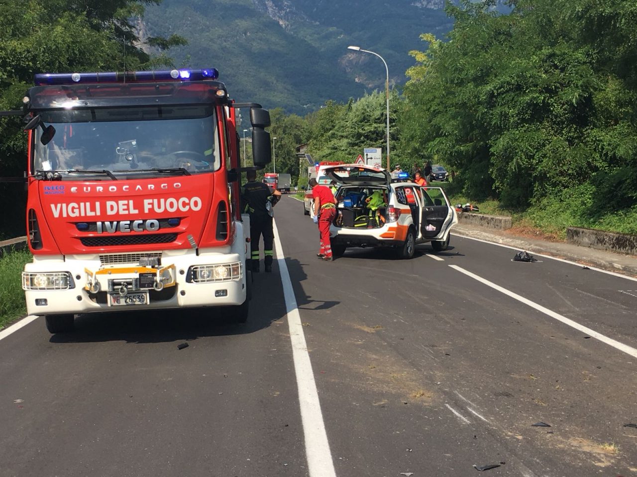 Incidente mortale sulla statale 36 a Prata Camportaccio. In tilt le strade dell’Alto Lago