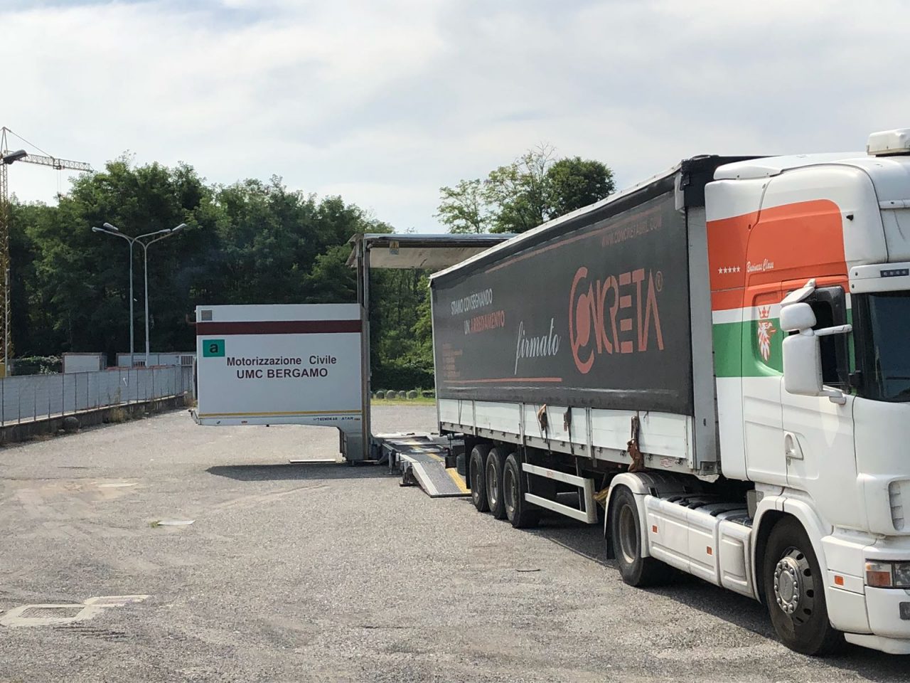 Controlli sui tir lungo la Lomazzo-Bizzarone FOTO