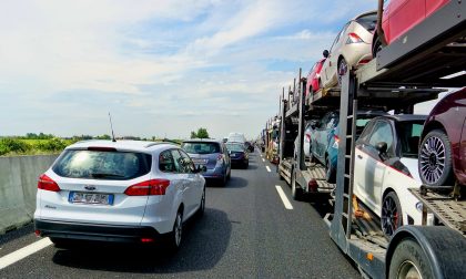 Traffico autostrade: sabato da bollino nero sulla A9 verso la Svizzera