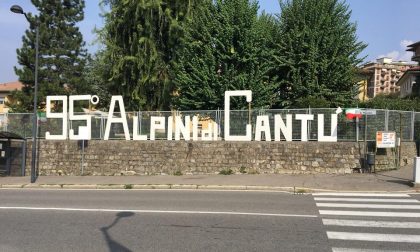 95esimo anniversario Alpini di Cantù: rubate le bandiere esposte in città