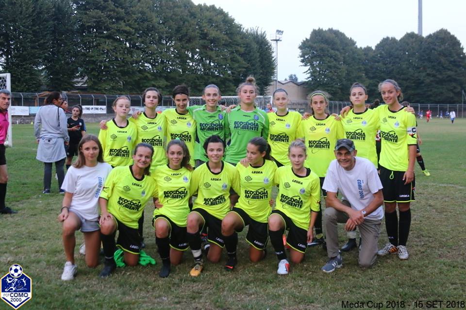 Como 2000 la prima squadra vince in Coppa Italia a Monza