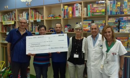 Ospedale Cantù donati 500 euro al reparto pediatria