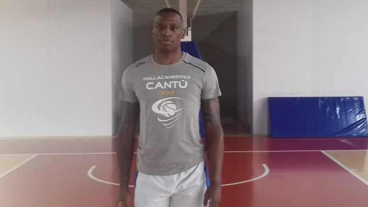 Pallacanestro Cantù Gaines è arrivato in Italia